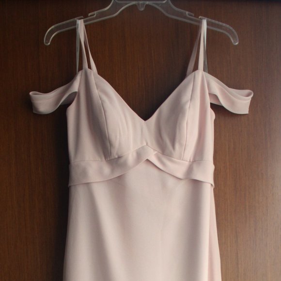 Kleinfeld Bridal Cold-Shoulder Bridesmaids Dress - Picture 2 of 8